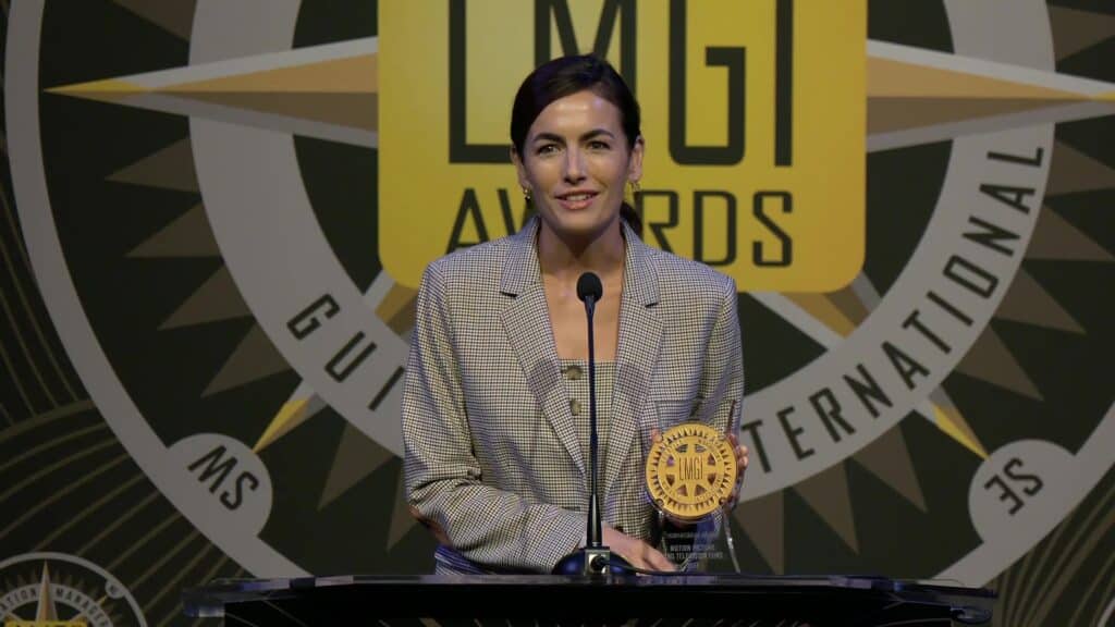 Camilla Belle at the LMGI Awards