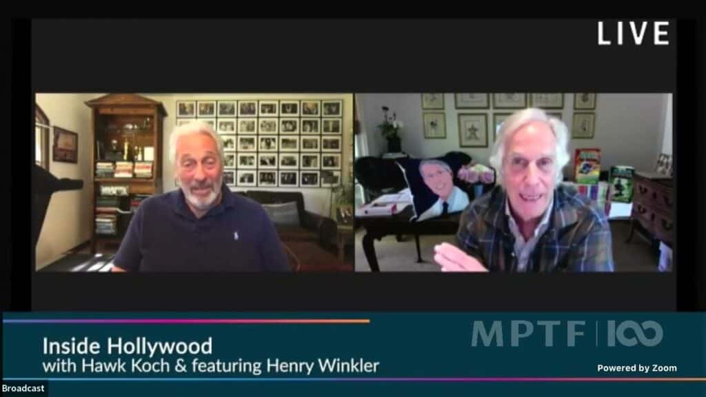 Henry Winkler & Hawk Koch